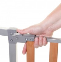 Porțile de siguranță DreamBaby Cosmopolitan (G2029BB) Gray\Wood imaginea #2 — magazin online Desire.md