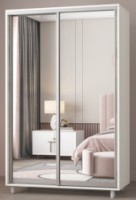 Шкаф-купе Mobildor-Lux Aron-P Mirror 120x220 White (aronp3496)