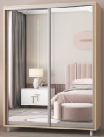 Шкаф-купе Mobildor-Lux Aron-P Mirror 180x220 Oak Sonoma (aronp2559)