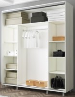 Dulap cu uşi glisante Mobildor-Lux Aron-P Mirror 190x220 White (aronp2474) imaginea #2 — magazin online Desire.md