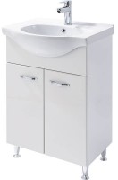 Шкаф с умывальником Martat Olympia 55 White (11911)