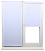 Rolete textile Dekora Crystal 2018 White 0.55x1.70m