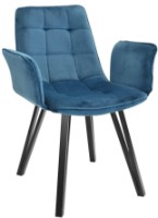 Стул Deco DC-18 Blue/Black фото №2 — интернет-магазин Desire.md