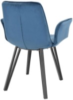 Стул Deco DC-18 Blue/Black фото №3 — интернет-магазин Desire.md