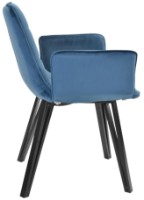 Стул Deco DC-18 Blue/Black фото №4 — интернет-магазин Desire.md