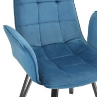 Стул Deco DC-18 Blue/Black фото №5 — интернет-магазин Desire.md