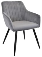 Стул Deco DC-1936 Iris Dark Grey/Black Legs фото №2 — интернет-магазин Desire.md