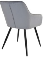 Стул Deco DC-1936 Iris Dark Grey/Black Legs фото №4 — интернет-магазин Desire.md