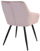 Scaun Deco DC-1936 Iris Pudra/Black Legs imaginea #3 — magazin online Desire.md