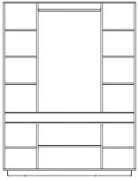 Шкаф Yasen Женева 4Д Венге Магия/Дуб Сонома Трюфель фото №2 — интернет-магазин Desire.md