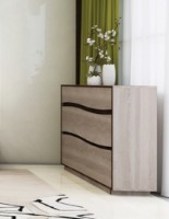 Comodă Yasen Женева 3Ш Wenge magic/Stejar Sonoma Truffle imaginea #2 — magazin online Desire.md