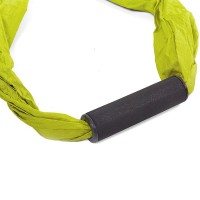 Hamac yoga cu manere Sportline FI-5323 (5115) Green imaginea #4 — magazin online Desire.md