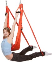 Hamac yoga cu manere Sportline FI-5323 (5115) Red imaginea #2 — magazin online Desire.md