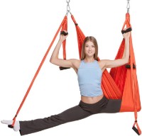 Hamac yoga cu manere Sportline FI-5323 (5115) Red imaginea #3 — magazin online Desire.md