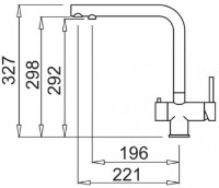 Baterie bucătărie Elleci Tourmaline 96 White imaginea #2 — magazin online Desire.md