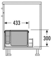 Урна Hailo AS XXL 900 (3630901) фото №2 — интернет-магазин Desire.md