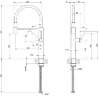 Смеситель для кухни Gessi 316 Meccanica 60012-708 фото №2 — интернет-магазин Desire.md