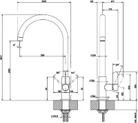 Смеситель для кухни Gessi Helium 60075-399 фото №2 — интернет-магазин Desire.md