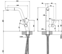 Смеситель для кухни Gessi Incline 50007-399 фото №2 — интернет-магазин Desire.md