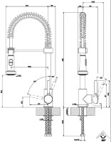 Смеситель для кухни Gessi Neutron 50209-031 фото №2 — интернет-магазин Desire.md