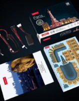 Puzzle 3D-constructor CubicFun Paris Led (L525h) imaginea #5 — magazin online Desire.md
