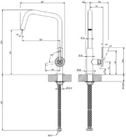 Смеситель для кухни Gessi Officine Volantino 60201-299 фото №2 — интернет-магазин Desire.md
