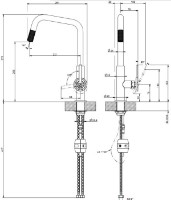 Смеситель для кухни Gessi Officine Volantino 60203-299 фото №2 — интернет-магазин Desire.md