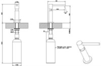 Дозатор моющего средства Gessi Oxygene Cucina 29651-149 фото №2 — интернет-магазин Desire.md