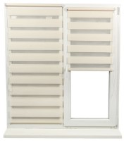 Рулонные шторы Dekora Day Night BH-1302 Creme 0.55x1.70m фото №1 — интернет-магазин Desire.md