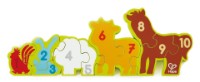 Puzzle Hape 10 Numbers&Farm Animals (E1628A) imaginea #5 — magazin online Desire.md