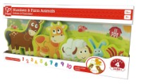 Puzzle Hape 10 Numbers&Farm Animals (E1628A) imaginea #6 — magazin online Desire.md