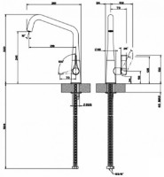 Смеситель для кухни Gessi Proton 17179-149 фото №2 — интернет-магазин Desire.md