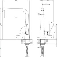 Смеситель для кухни Gessi Proton S 60105-031 фото №2 — интернет-магазин Desire.md
