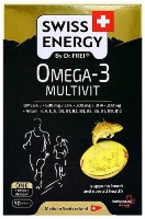 Acizi grași Swiss Energy Omega-3 Multivit 30caps