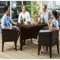 Set mobila de grădină Curver Columbia S5 Brown/Beige (231784) imaginea #3 — magazin online Desire.md