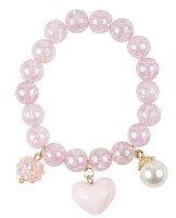 Brăţară pentru copii Great Pretenders Pink Heart Bobble (84083) imaginea #2 — magazin online Desire.md