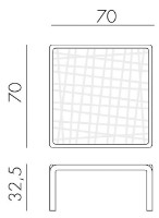 Masă Nardi Komodo Tavolino Antracite (40378.02.000) imaginea #3 — magazin online Desire.md