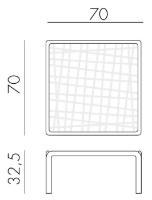 Masă Nardi Komodo Tavolino Tortora (40378.10.000) imaginea #2 — magazin online Desire.md