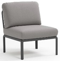 Fotoliu Nardi Komodo Elemento Centrale Antracite-Grigio (40373.02.172)