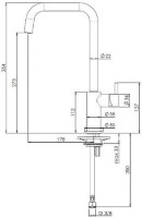 Смеситель для кухни Reginox Leon Chrome фото №2 — интернет-магазин Desire.md