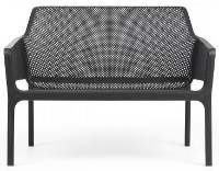 Bancă grădină Nardi Net Bench Antracite (40338.02.000)