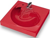 Умывальник Marrbaxx Lilia V060Q17 Red фото №1 — интернет-магазин Desire.md