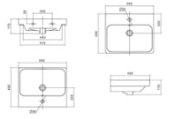 Lavoar Santek Adrianna-55 (1WH501620) imaginea #2 — magazin online Desire.md