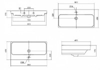 Lavoar Santek Adrianna-90 (1WH501629) imaginea #2 — magazin online Desire.md