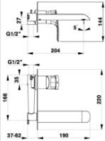 Baterie lavoar Herz Elite e80 (UH00080) imaginea #2 — magazin online Desire.md