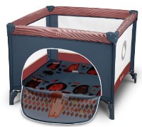 Pătuț pliabil Lionelo Fie (Sofie) Blue Cobalt Red imaginea #2 — magazin online Desire.md