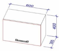 Bucătărie Bafimob Corner (High Gloss) 3.4x1.7m White/Black imaginea #11 — magazin online Desire.md