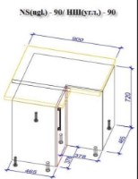 Bucătărie Bafimob Corner (High Gloss) 3.4x1.7m White/Cappuccino imaginea #15 — magazin online Desire.md