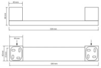 Suport prosop Bemeta Nero (135507670) imaginea #2 — magazin online Desire.md