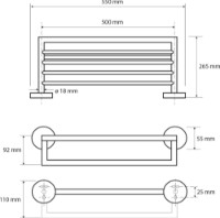 Suport prosop Bemeta White (104219074) imaginea #2 — magazin online Desire.md